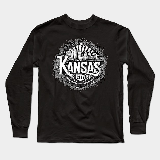 Kansas Long Sleeve T-Shirt by Vehicles-Art